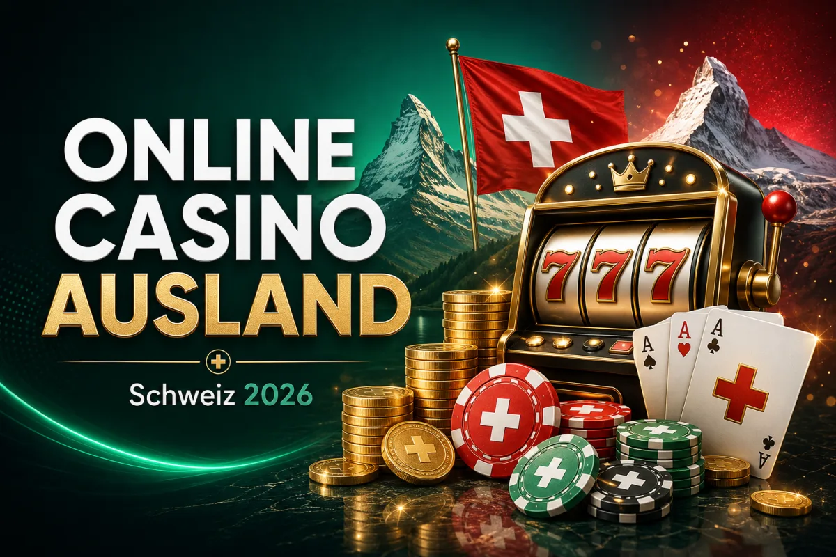 Online Casino Ausland – Topliste der besten Anbieter für Schweizer Spieler 2026